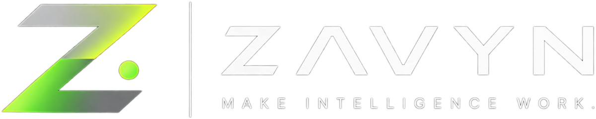 ZAVYN. Make intelligence work.